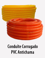 Condu�tes Corrugados PVC Antichama